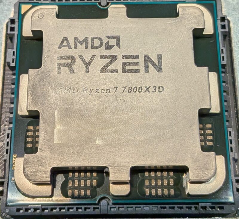 7800X3D実物画像