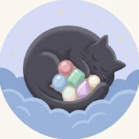 黒猫の宝石PCプロフ画像